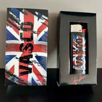 Vaaco Rossi accendino Londra 2010 nuovo originale