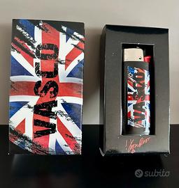 Vaaco Rossi accendino Londra 2010 nuovo originale