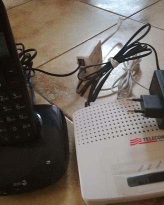 Telefono fisso con Modem