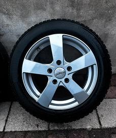 4 Cerchi Dezent da 16+ gomme invernali Continental