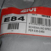 Givi e84 schienalino bauletto givi e35-e450