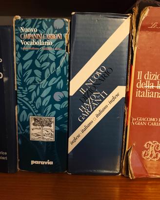 DIZIONARI LATINO ITA - GRECO ITA - INGLESE