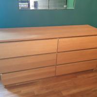 cassettiera comodini scrivania