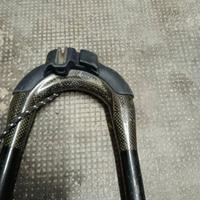 Terminale in carbonio boma wave 150 /200