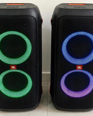 Coppia casse  JBL 310 party box con stataivi