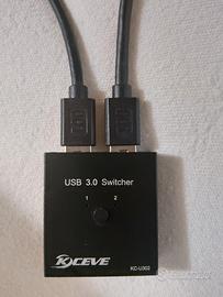 switch tastiera e mouse USB 3