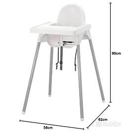 Seggiolone IKEA Antilop con vassoio - ortimo stato