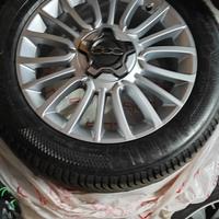 cerchi e gomme invernali fiat 500x 17'
