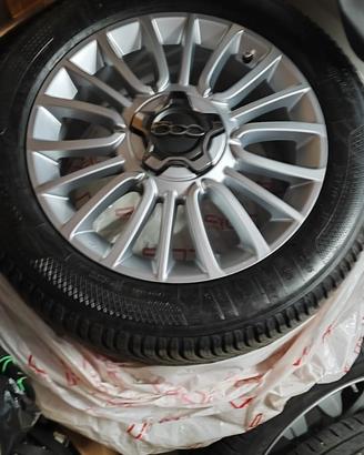 cerchi e gomme invernali fiat 500x 17'