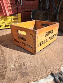 Cassetta vintage birra Itala Pilsen