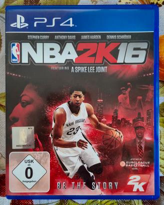 Nba 2k16 PlayStation 4 Sony - Ps4 Videogame