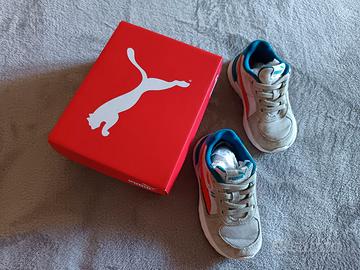 Scarpe PUMA bimbo numero 22 tela scamosciate
