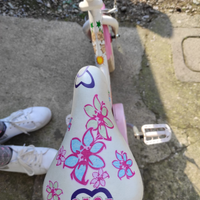 Bici bambina con rotelle