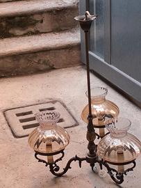 Lampadario stile Liberty