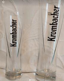 Bicchieri birra marchiati Krombacher
