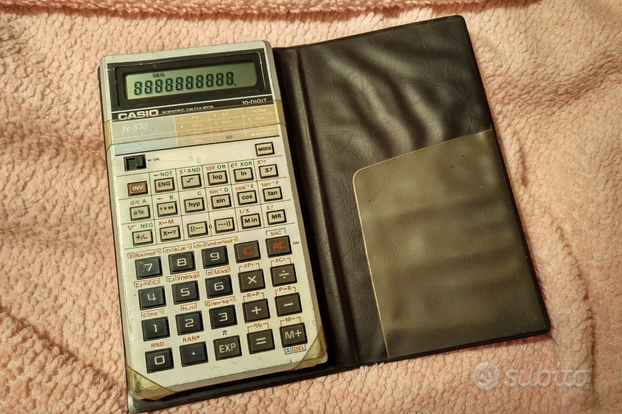 casio H2 calcolatrice vintage 