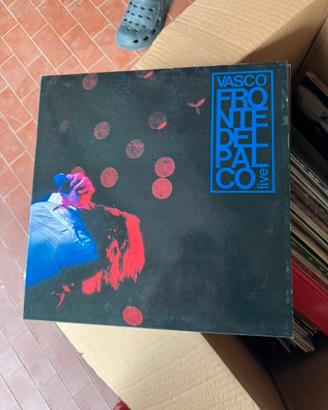 Vinile Vasco Rossi, fronte del palco live