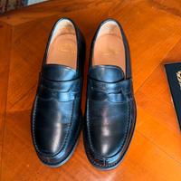 Mocassini in pelle neri Church's taglia UK 7 it 41