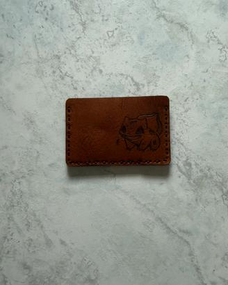Porta carte pokemon in pelle