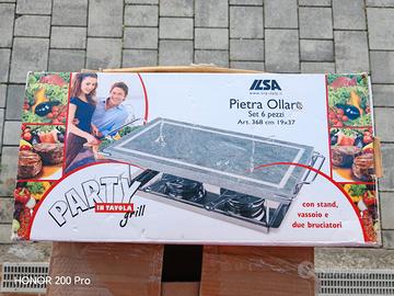 Grill da tavola ILSA nuovo + 3 ricariche  20€