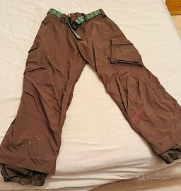 Pantaloni burton snowboard uomo