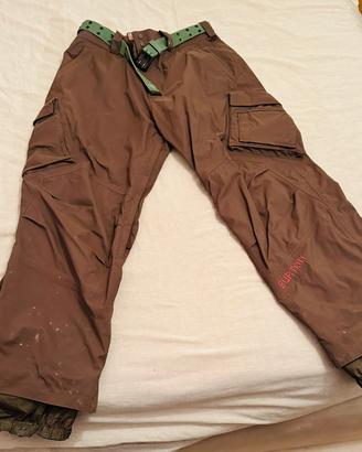 Pantaloni burton snowboard uomo