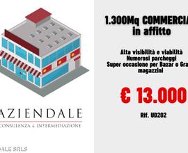 Locale commerciale ideale per supermercato o bazar