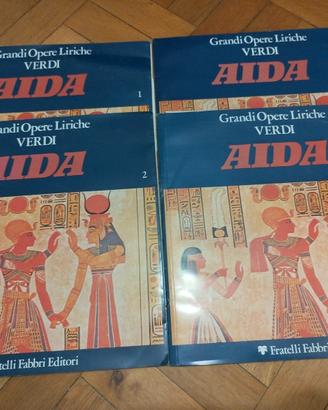 Grandi Opere Liriche AIDA Verdi Fratelli Fabbri Ed