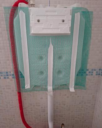 cassette wc Pucci con placca