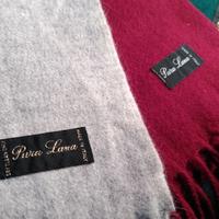 Set di 3 sciarpe, pura lana, unisex....