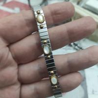 bracciale Zoppini acciaio e oro