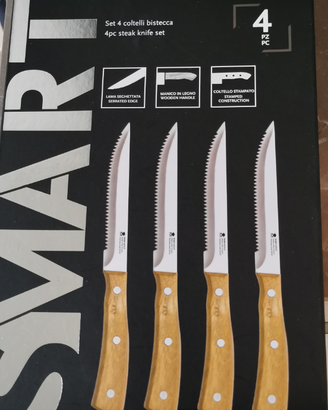 Masterpro smart coltelli acciaio