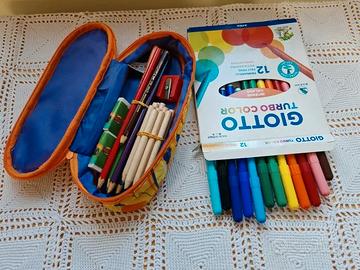Cancelleria / giotto pennarelli/Faber castell past