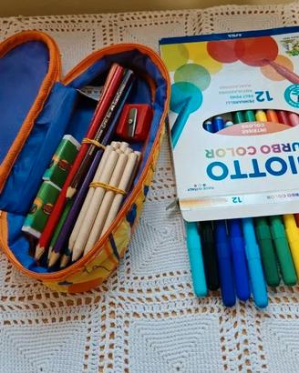 Cancelleria / giotto pennarelli/Faber castell past
