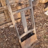 carrello in legno 