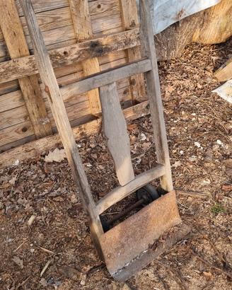 carrello in legno 