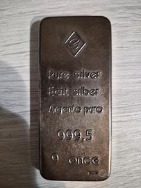 lingotto d'argento rettangolare