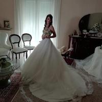 Abito da sposa, Nicole ,modello Romance.
