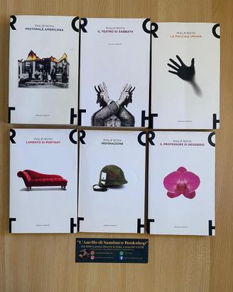Philip Roth 6 volumi collana Einaudi Super ET