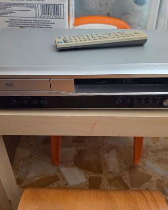 videoregistratore dvd vhs lg v180 con telecomando 