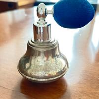 Vaporizzatore di profumo in argento, vintage