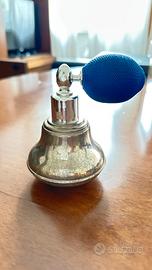 Vaporizzatore di profumo in argento, vintage