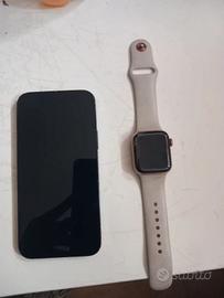 iPhone 12 Pro e Apple Watch S4 Blu/Oro