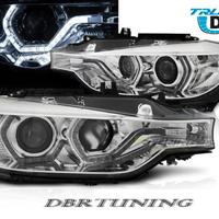 Coppia fari 3D LED Bmw F30 F31 12-15 cromo