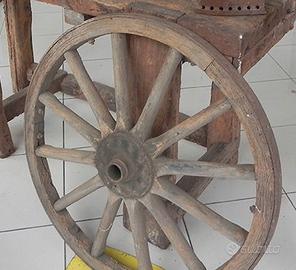 Ruota da carro Agricolo antica