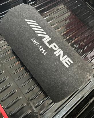 Subwoofer a tubo alpine