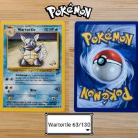 Wartortle 63/130 Gold W Stamp RARO - BS 2 2000