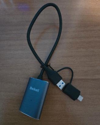 Beikell - Lettore di schede SD/Micro SD 