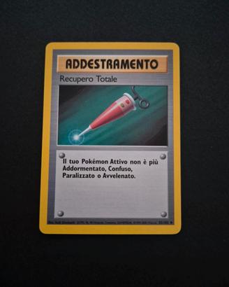 Carta Pokémon Addestramento Recupero totale 82/102