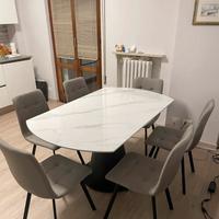 Tavolo allungabile con sistema twist